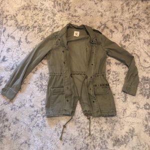 Billabong army green jacket